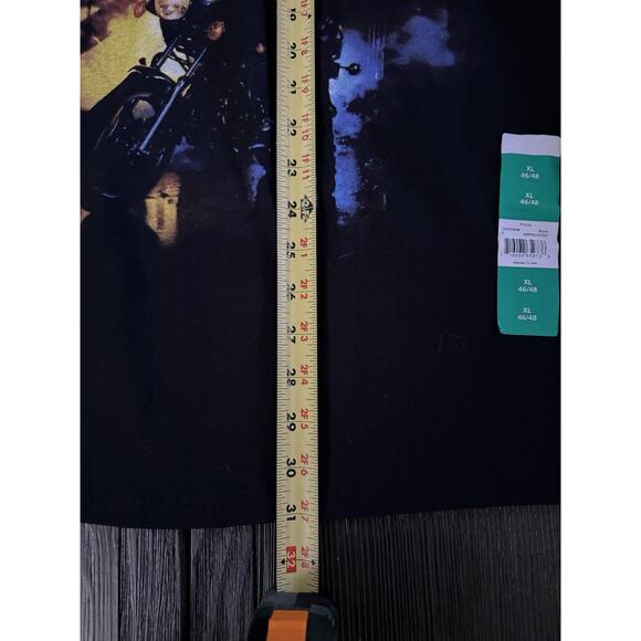 Prince and The Revolution Purple Rain T Shirt XL Black 80’s Music Band Pop Rock - Picture 8 of 9